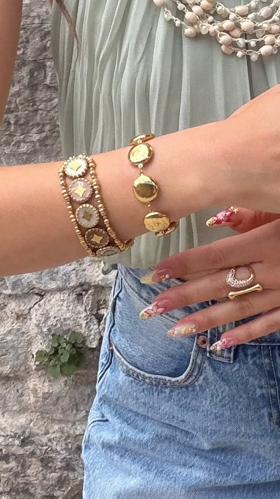 Bracelet ( pastille ronde )
